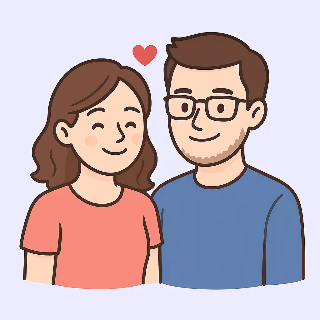 Illustration de Camille et Maxime, duo derrière AntistressZone.fr