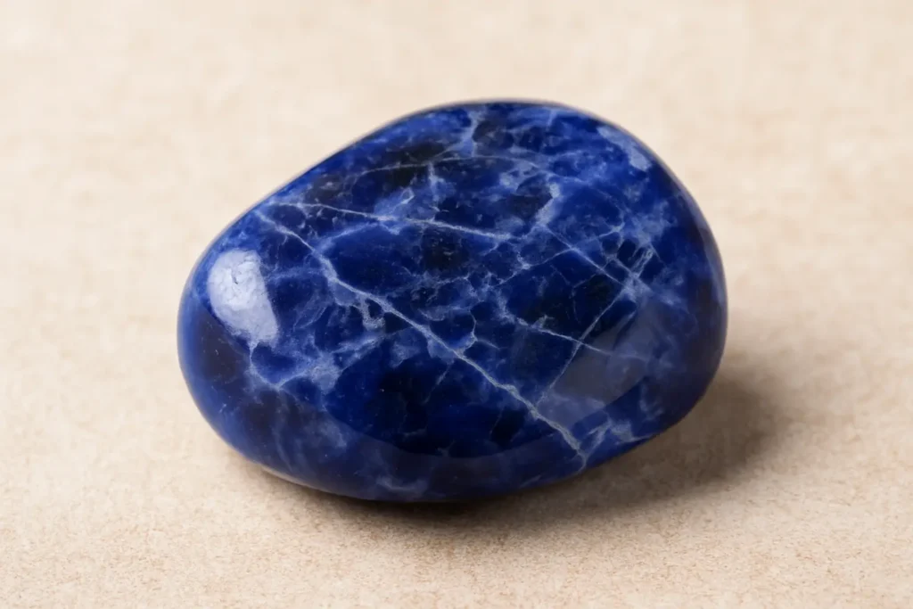 Sodalite bleu marine, pierre anti-anxiété favorisant le lâcher-prise